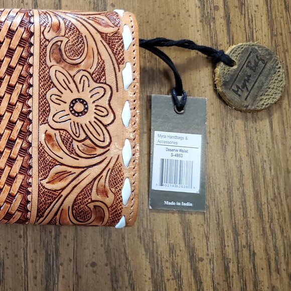BNWT Myra Deserve Leather Wallet - Picture 3 of 6